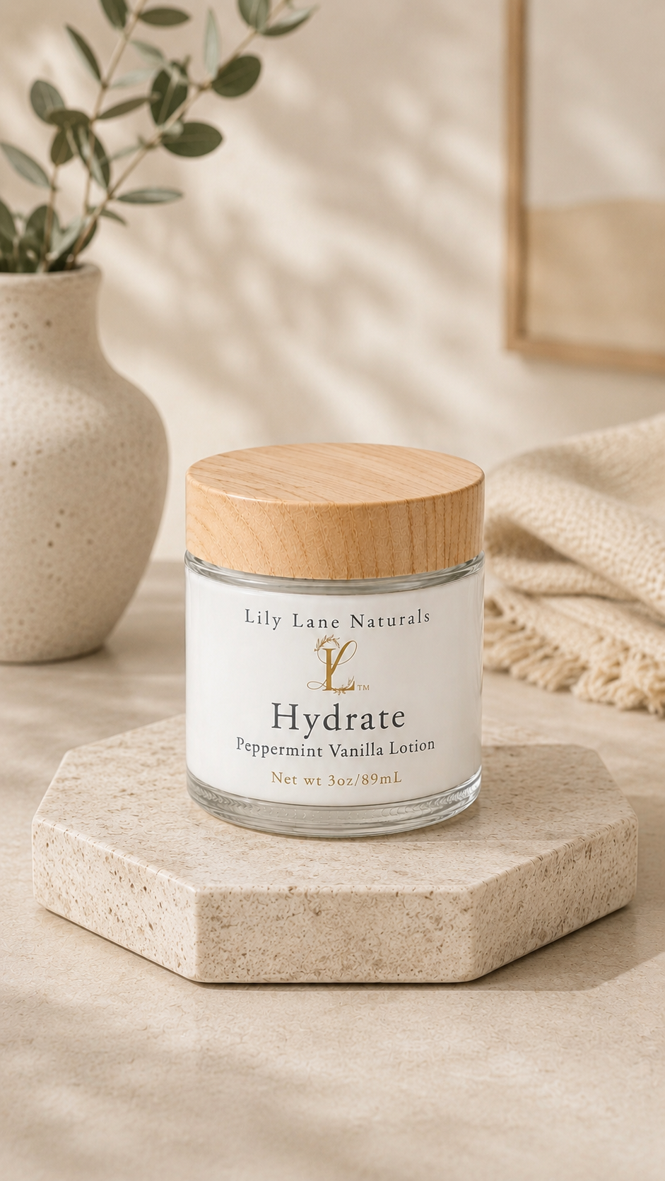 Peppermint Vanilla Whipped Tallow Lotion